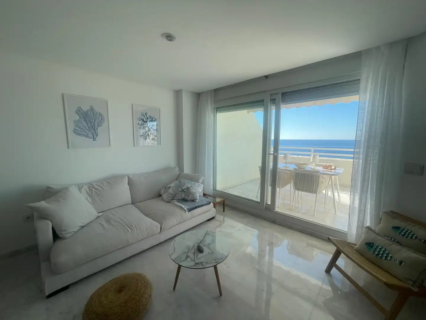Habitación de Apartamento de alquiler en Altea con Aire acondicionado, Calefacción y Amueblado