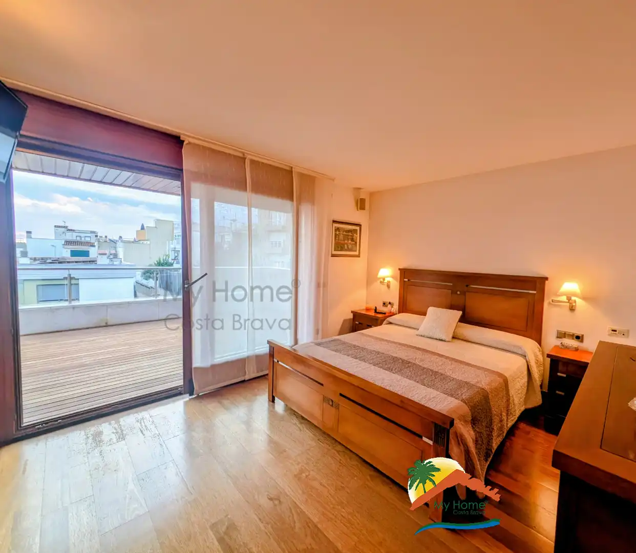 Bedroom of Houses for sale in Blanes  with Air Conditioner, Heating and Private garden
