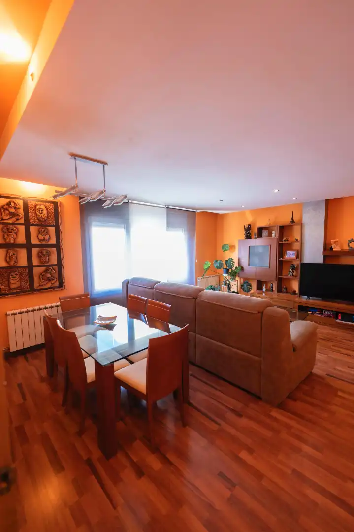 Sala d'estar de Pis en venda en Vilanova del Camí amb Aire condicionat, Calefacció i Parquet