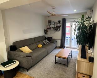 Living room of Flat to rent in  Madrid Capital  with Air Conditioner, Heating and Terrace