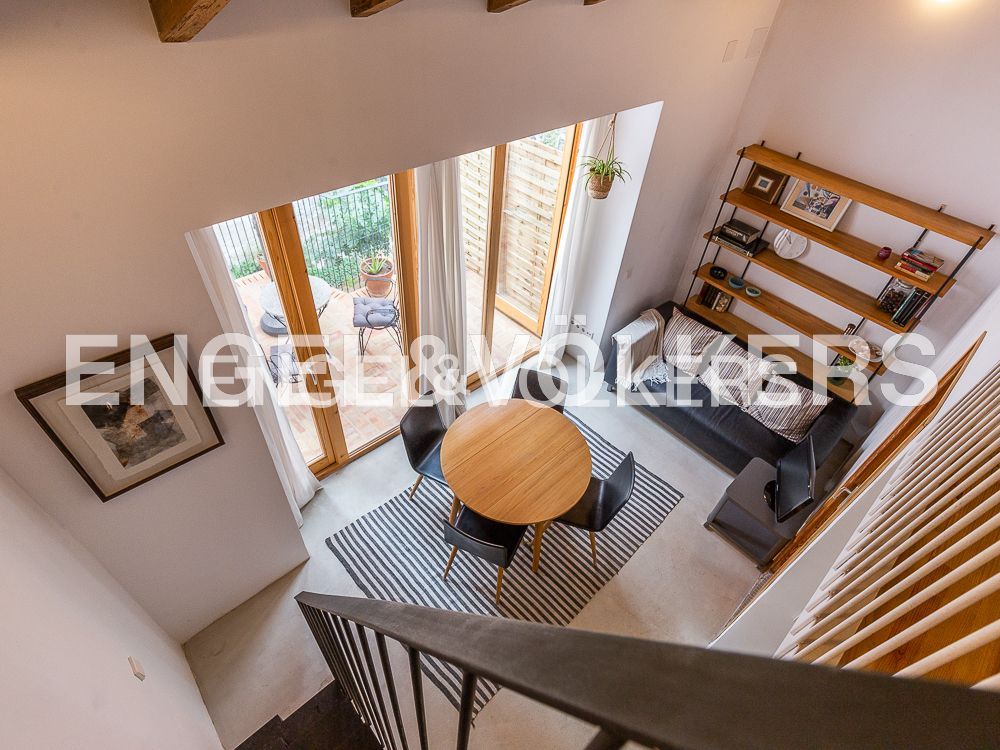 Sala d'estar de Apartament de lloguer en  Valencia Capital amb Aire condicionat, Calefacció i Parquet