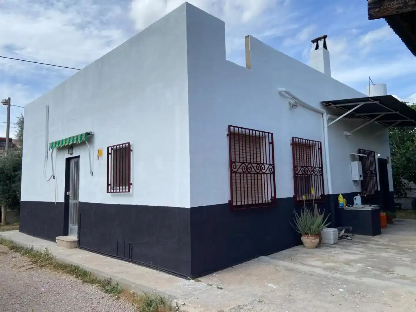 Vista exterior de Casa o xalet en venda en  Murcia Capital amb Aire condicionat
