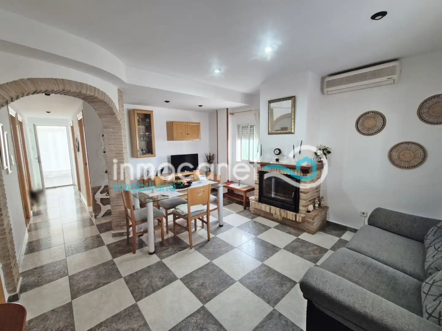 Sala de estar de Casa o chalet en venta en Oliva con Jardín privado, Terraza y Trastero