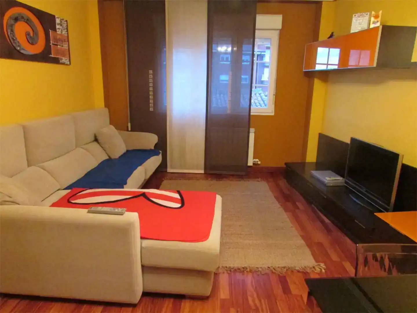 Living room of Flat for sale in Villaquilambre  with Balcony