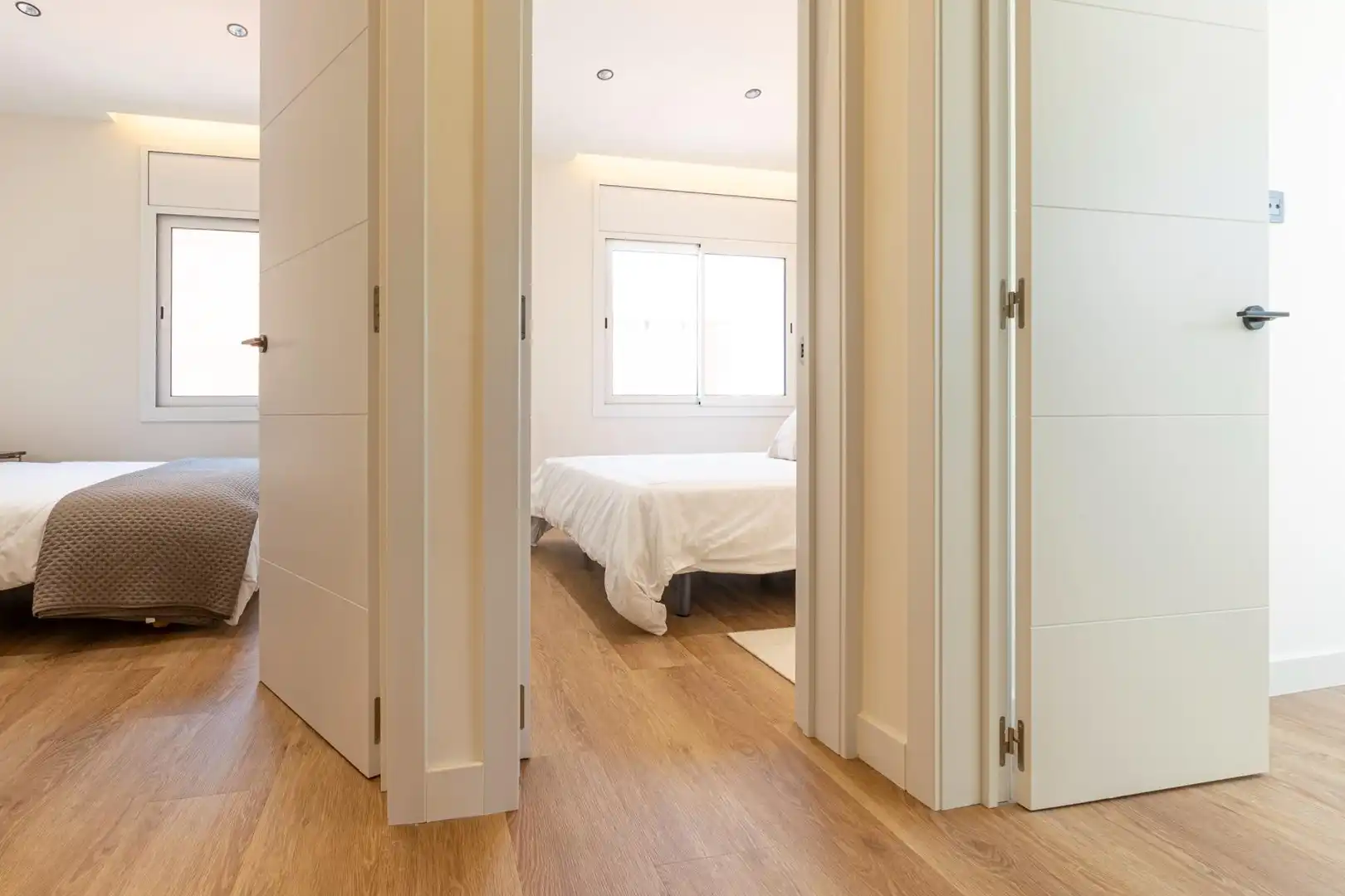 Bedroom of Flat for sale in Sant Pere de Ribes  with Air Conditioner, Parquet flooring and Terrace