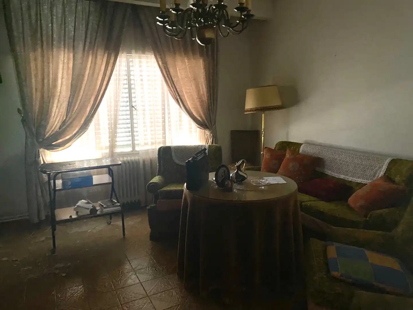 Sala d'estar de Casa adosada en venda en Malagón amb Aire condicionat, Terrassa i Traster