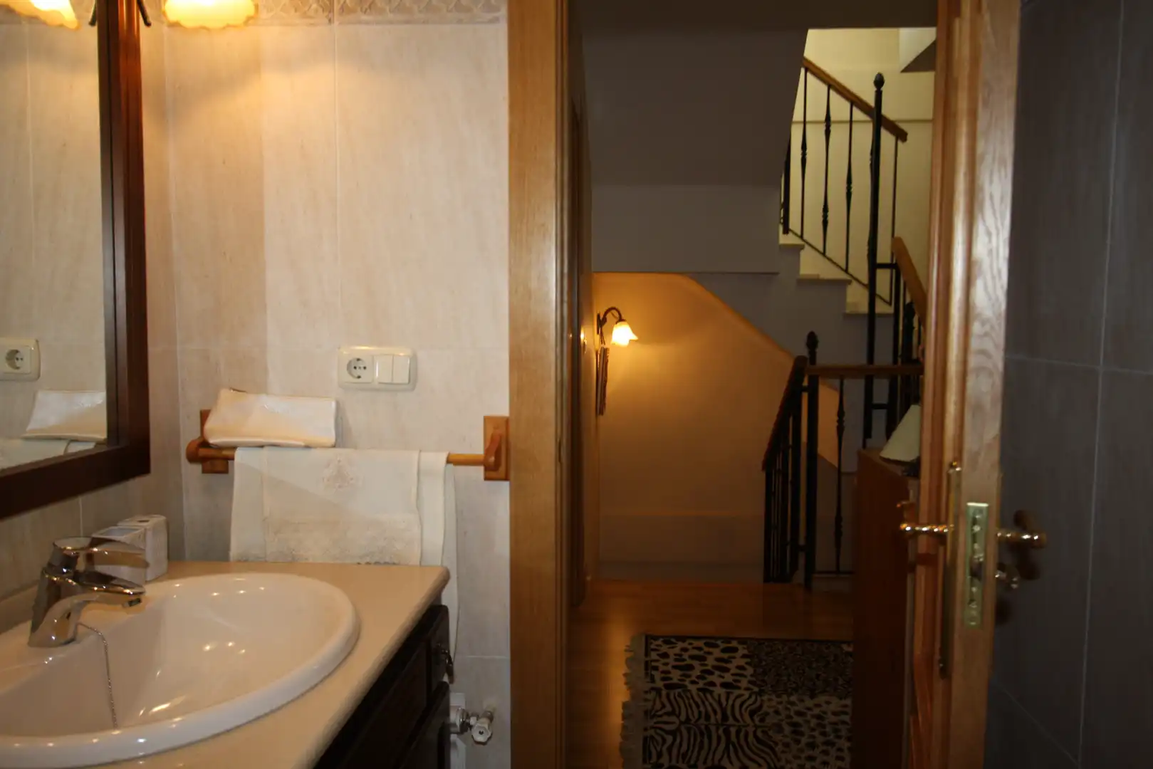 Baño de Casa adosada en venta en Albacete con Aire acondicionado, Calefacción y Terraza