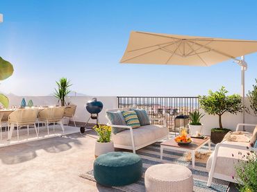 Apartament amb piscina en venda a Estepona Pueblo