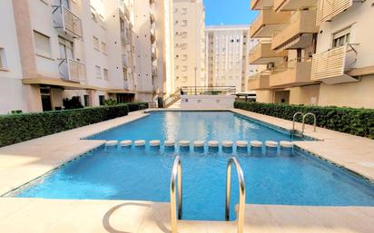 Swimming pool of Apartment to rent in Gandia  with Air Conditioner, Terrace and Furnished