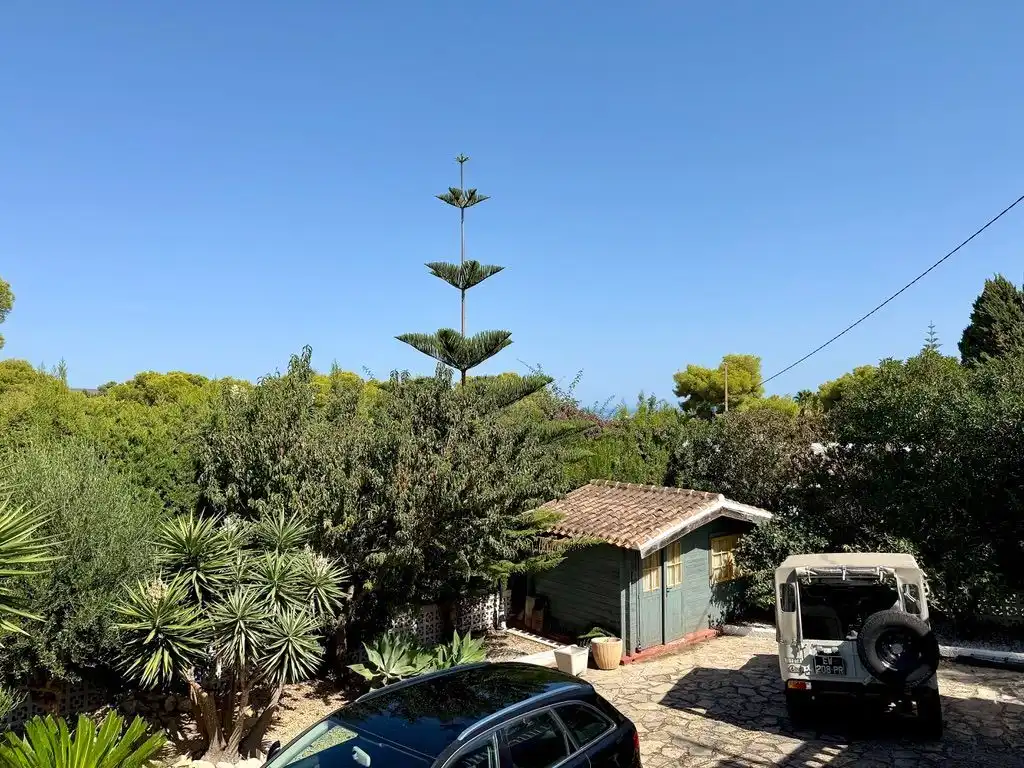 Vista exterior de Casa o chalet en venta en Jávea / Xàbia con Aire acondicionado, Calefacción y Jardín privado