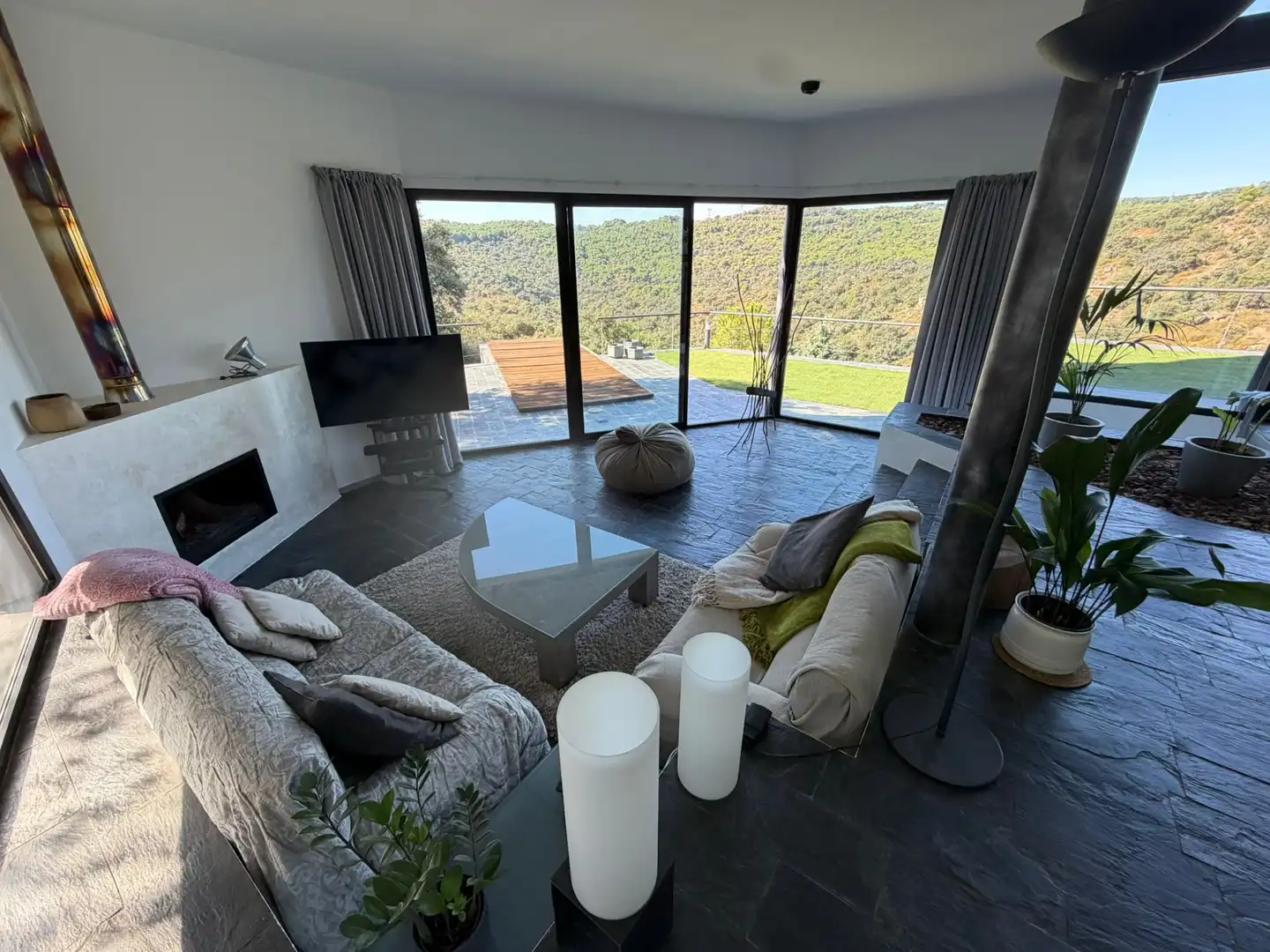 Living room of Houses for sale in Torrelodones  with Heating, Private garden and Terrace