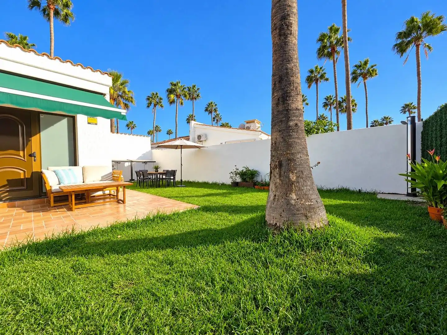Jardí de Casa o xalet de lloguer en Maspalomas - Meloneras