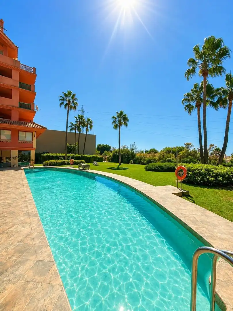 Piscina de Apartamento en venta en Benalmádena con Aire acondicionado, Jardín privado y Terraza