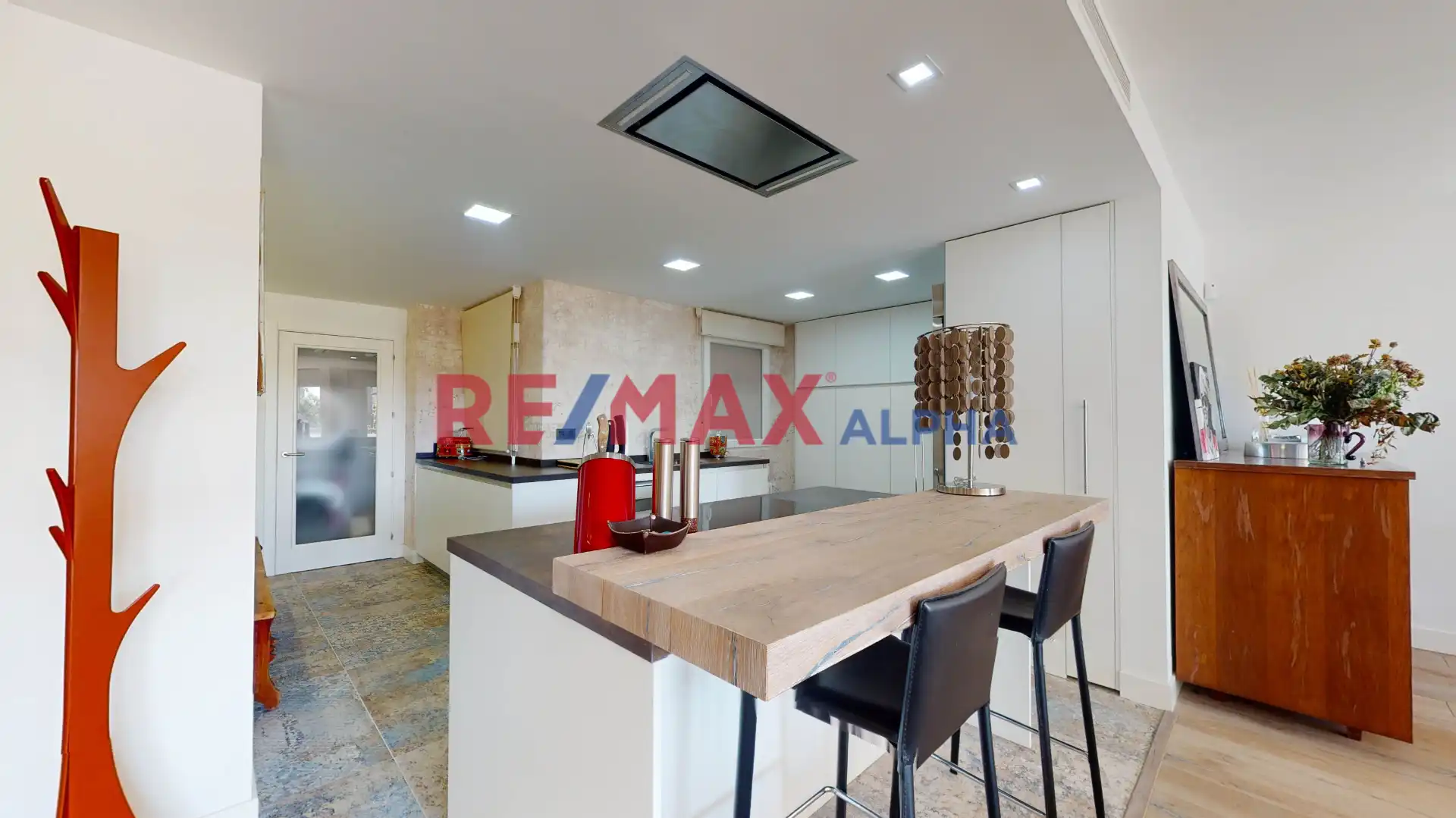 Cocina de Piso de alquiler en Madrid con Aire acondicionado, Calefacción y Terraza