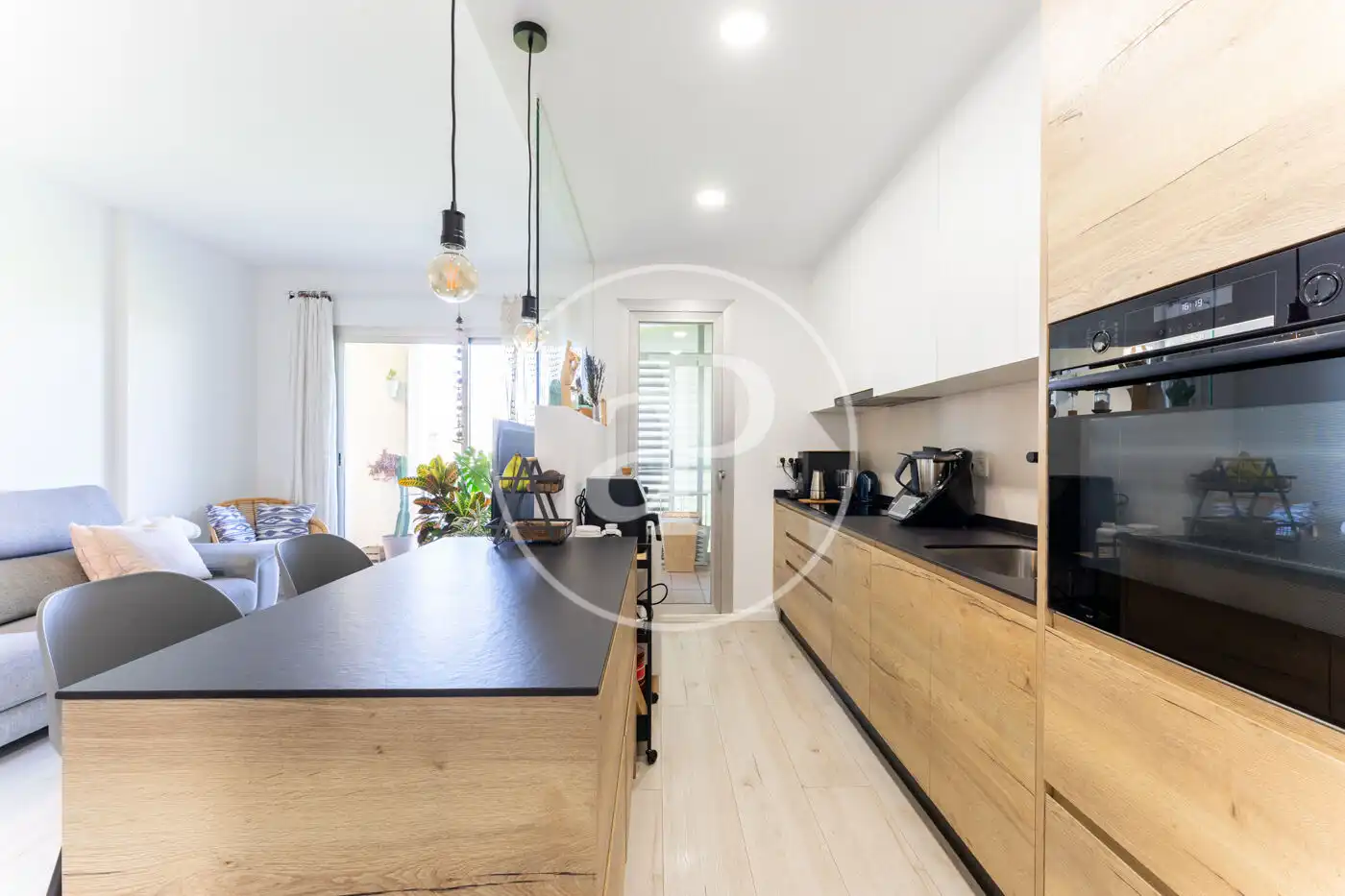 Kitchen of Flat for sale in  Palma de Mallorca  with Air Conditioner, Heating and Terrace