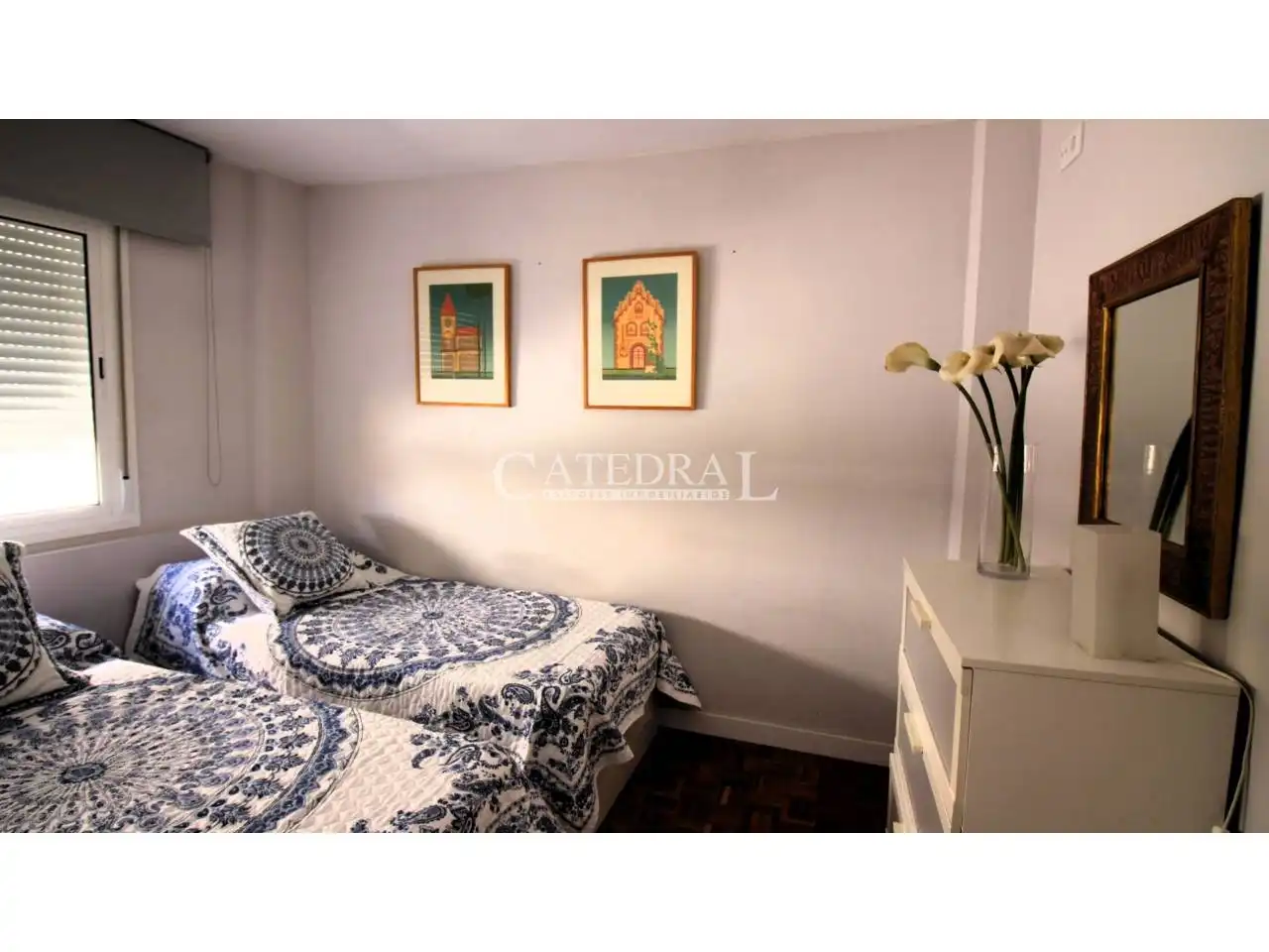 Schlafzimmer von Wohnung zum Verkauf in Sevilla mit Klimaanlage, Heizung und Parkett