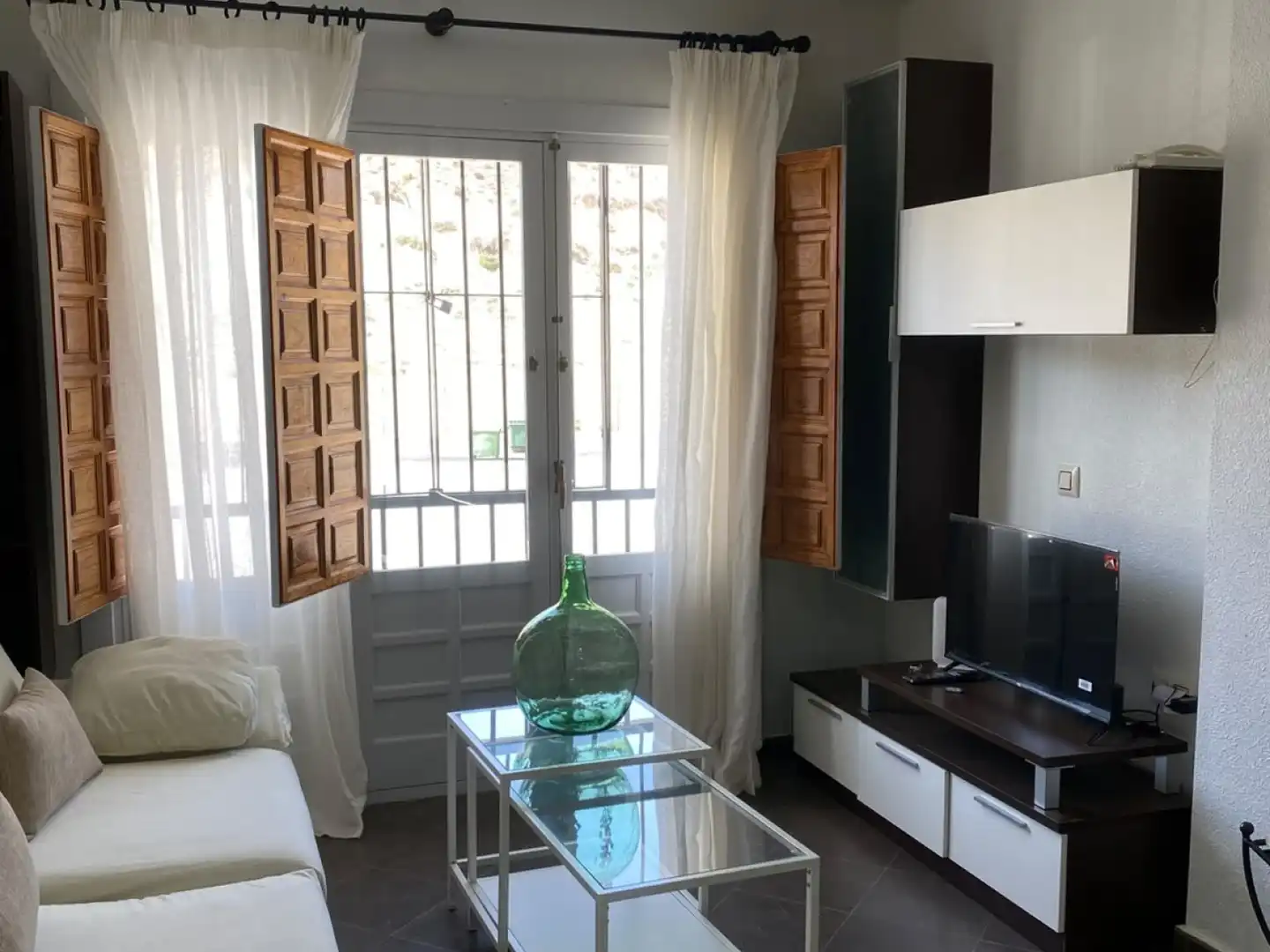 Sala de estar de Apartamento de alquiler en Mazarrón con Amueblado y Lavadora