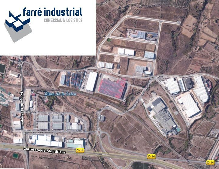 Vista exterior de Terreny industrial en venda en La Selva del Camp