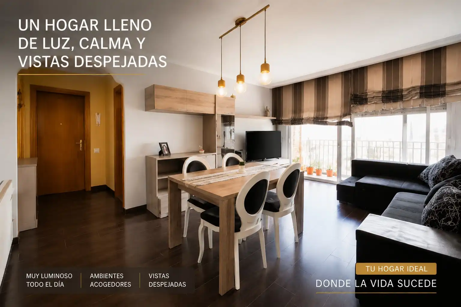 Sala de estar de Piso en venta en Terrassa con Aire acondicionado, Calefacción y Balcón