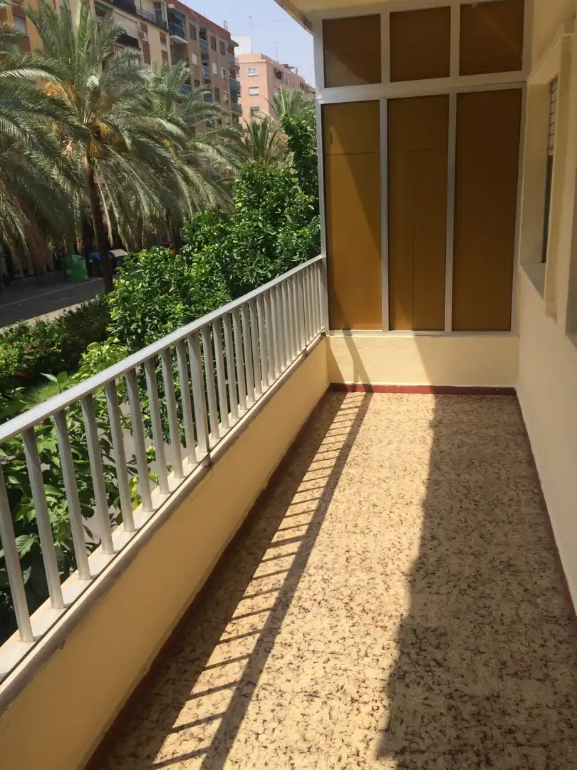 Terrasse von Wohnung zur Miete in Valencia mit Terrasse, Möbliert und Balkon