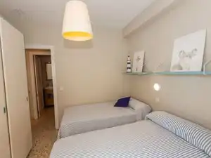 Bedroom of Flat for rent in Almuñécar  with Air Conditioner, Terrace and Furnished