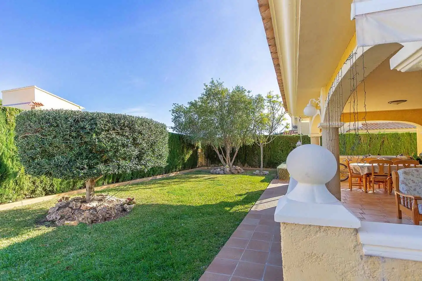 Jardí de Casa o xalet en venda en La Nucia amb Jardí privat i Piscina