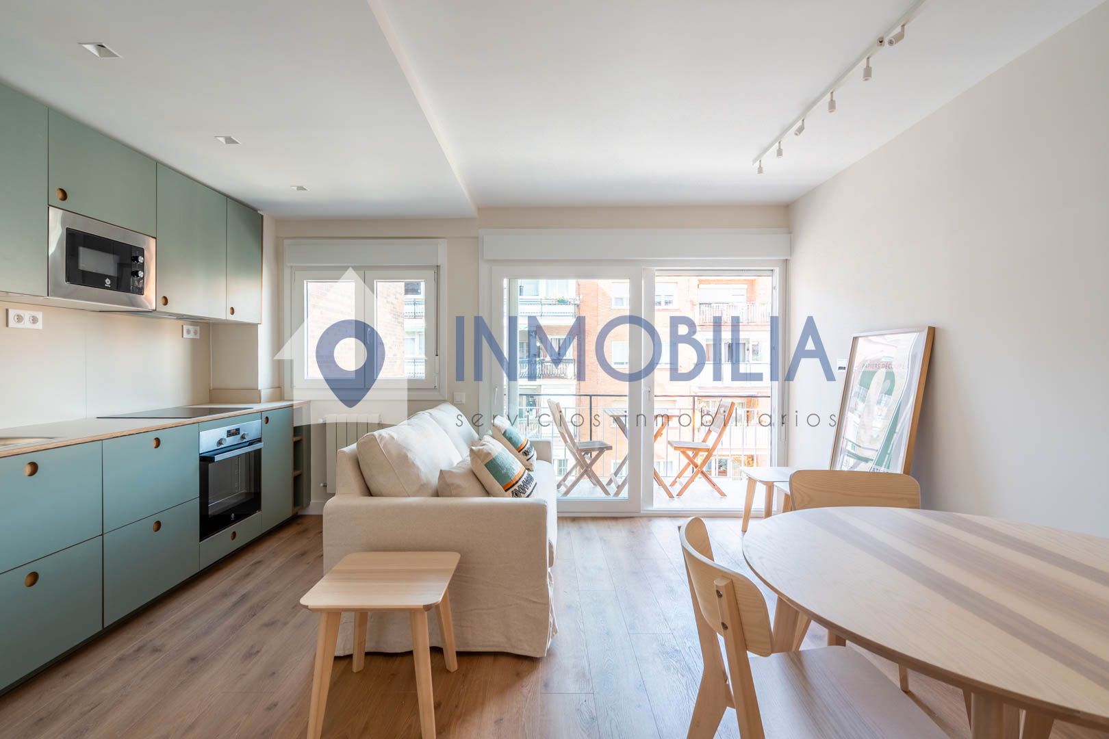 Vista exterior de Piso en venta en  Madrid Capital con Aire acondicionado, Calefacción y Terraza