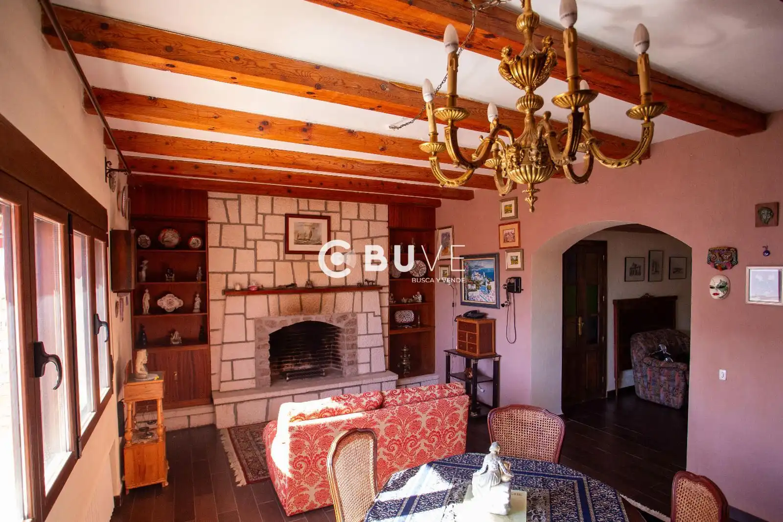 Living room of Houses for sale in Albaladejo, Ciudad Real