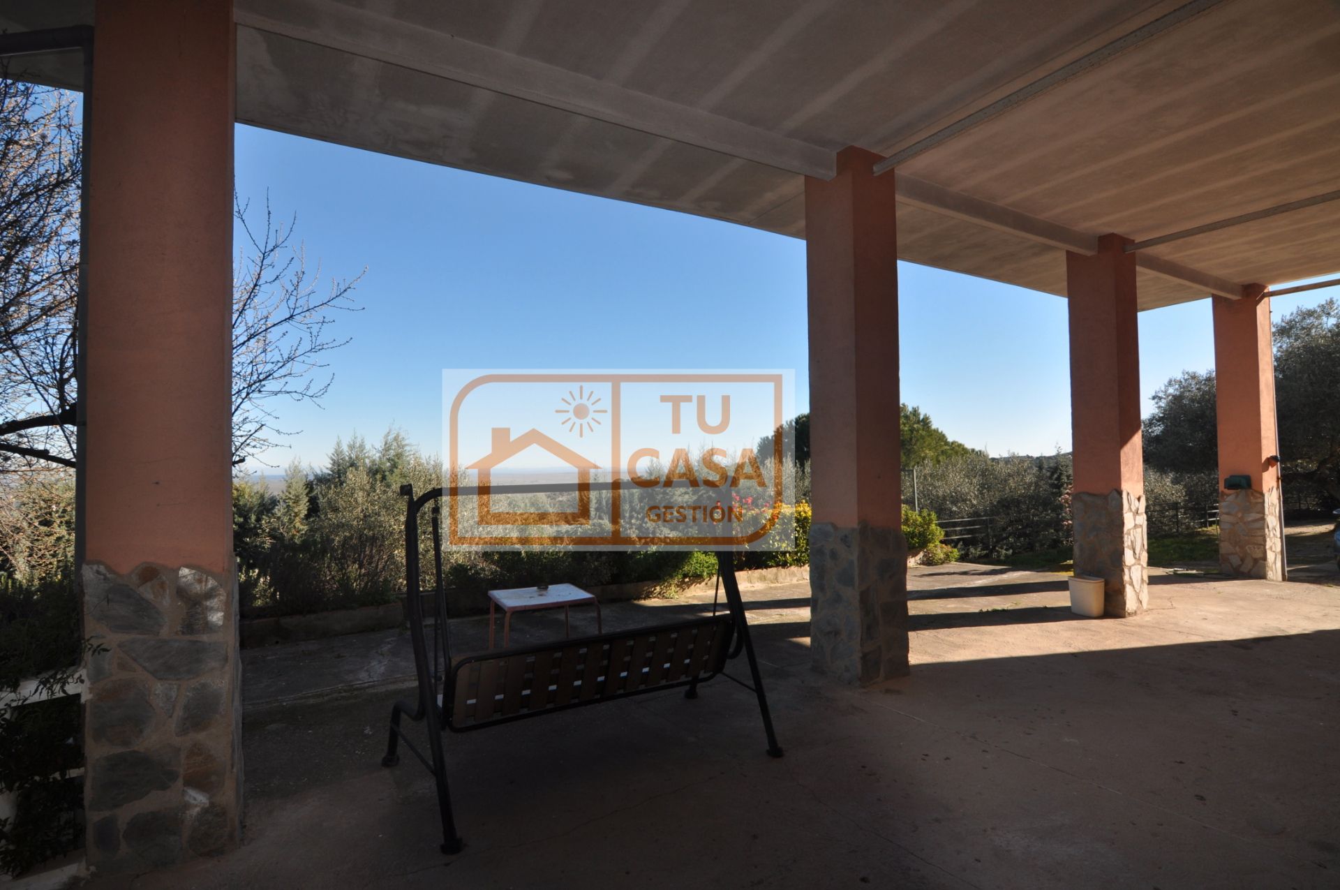 Terrassa de Casa o xalet en venda en Cáceres Capital amb Aire condicionat, Calefacció i Jardí privat