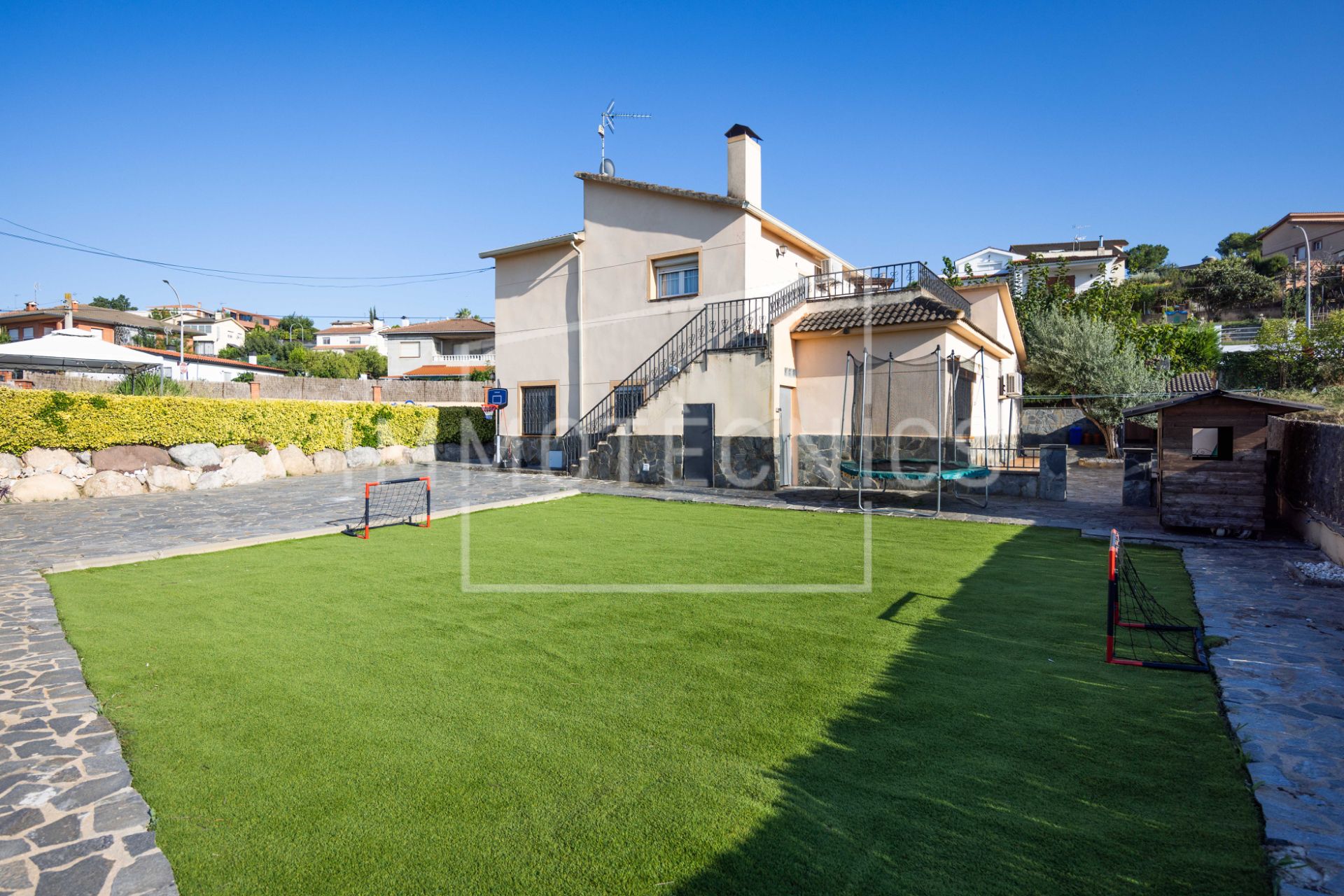Vista exterior de Casa o chalet en venta en Lliçà de Vall con Calefacción, Jardín privado y Terraza