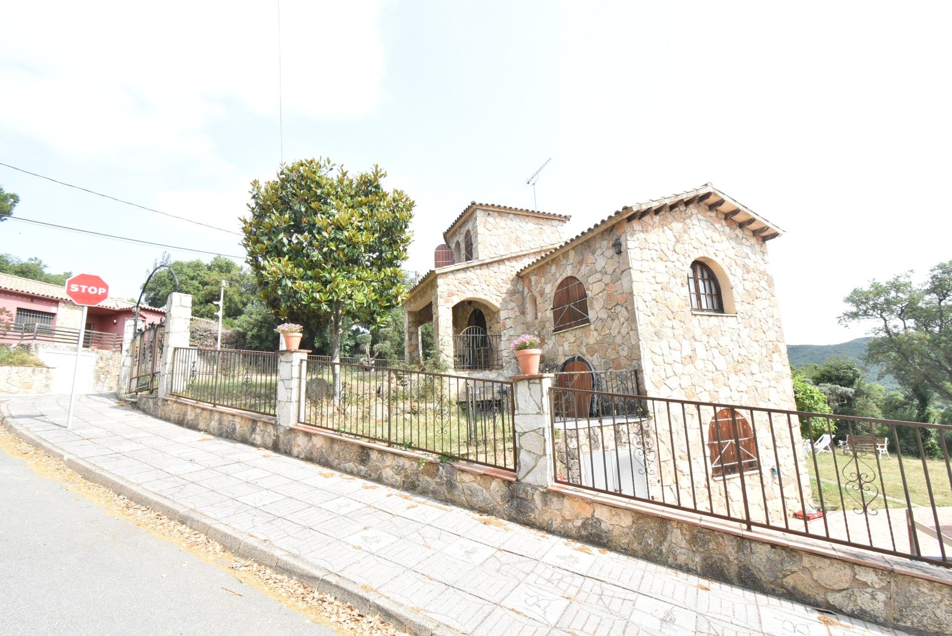 Exterior view of House or chalet for sale in Santa Cristina d'Aro  with Terrace