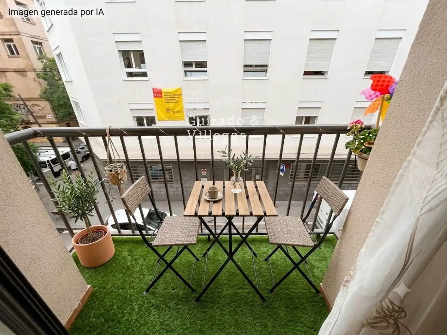 Terrasse von Wohnung zum Verkauf in Barcelona mit Klimaanlage und Terrasse