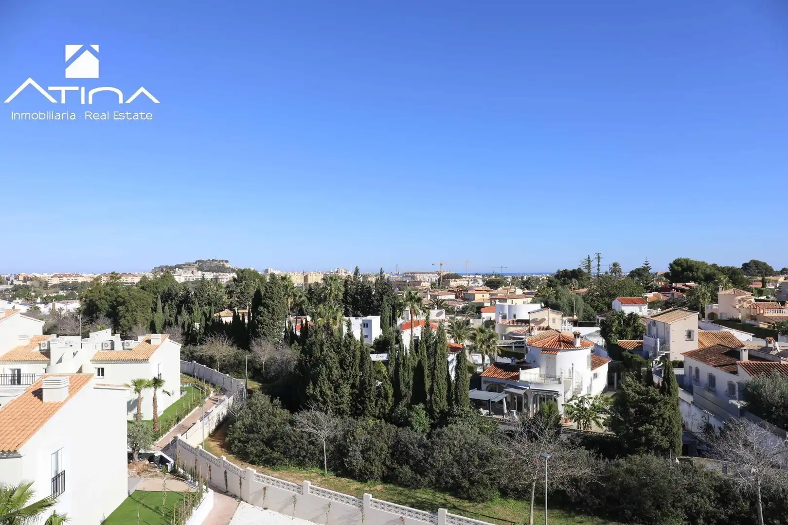 Exterior view of Detached homes for sale in Dénia  with Air Conditioner, Private garden and Terrace