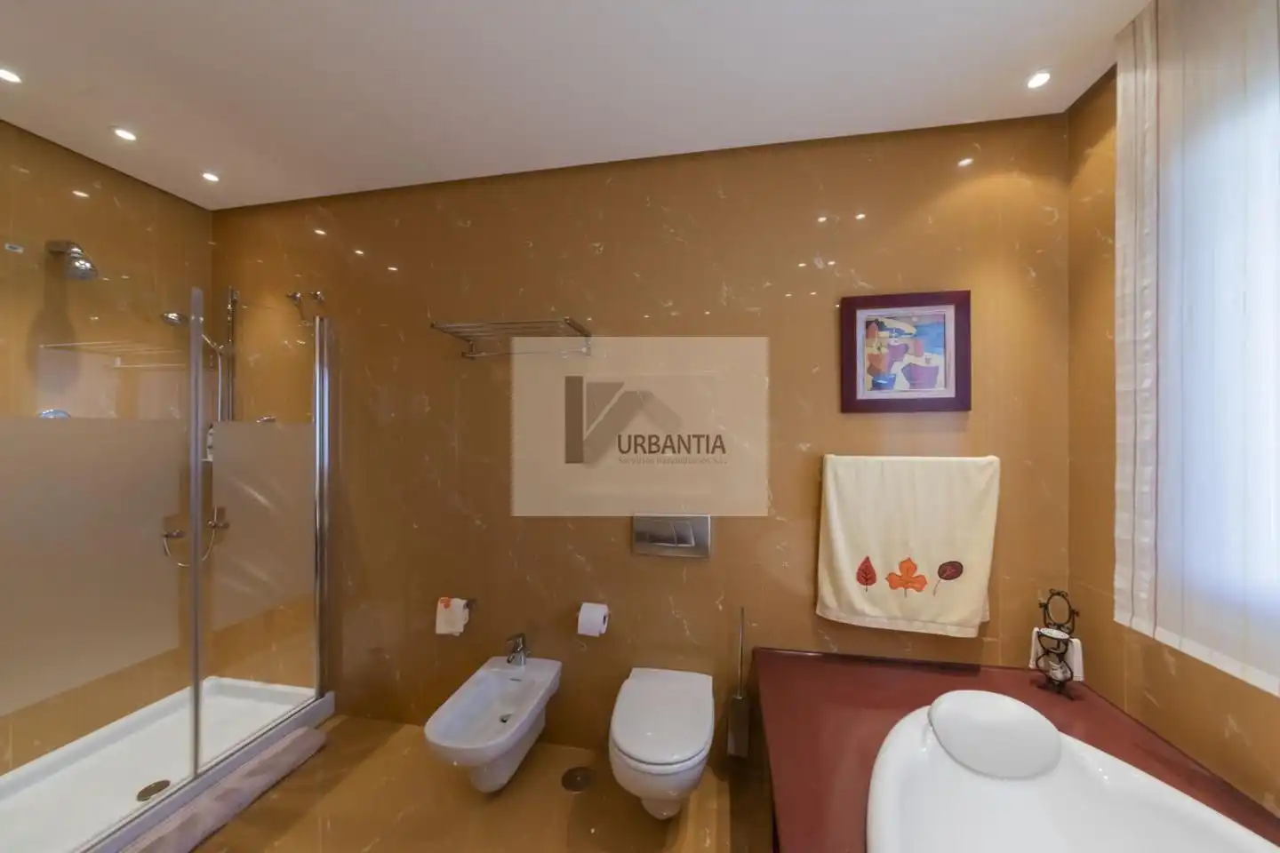 Baño de Casa o chalet en venta en Cizur con Calefacción, Jardín privado y Parquet