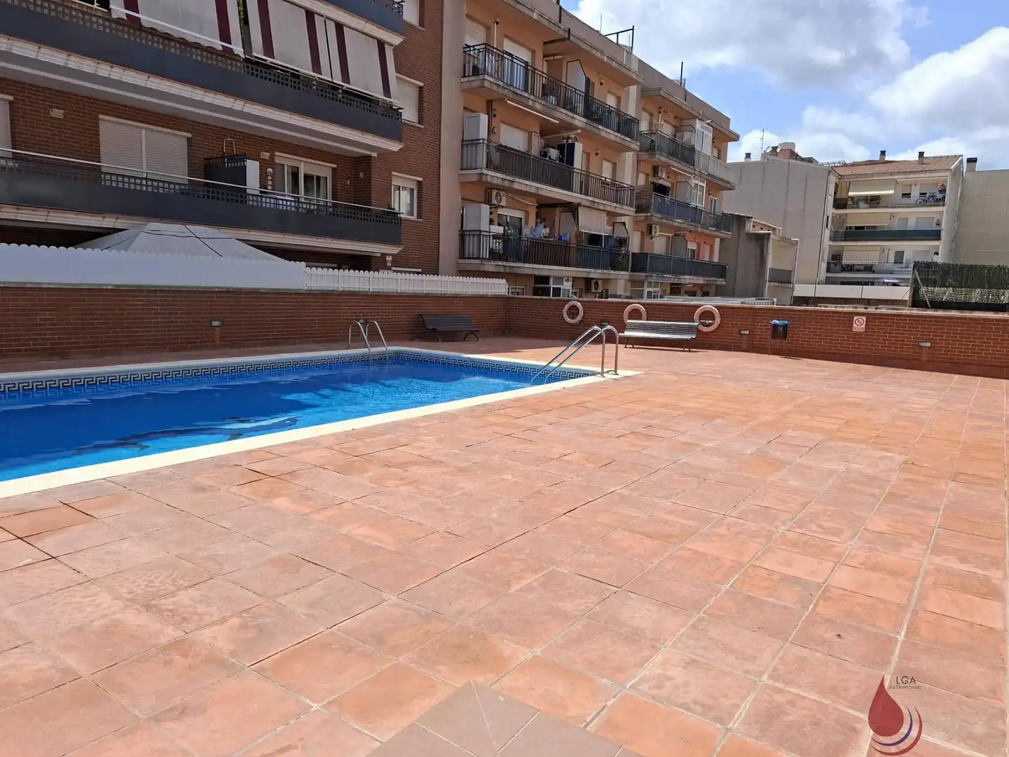 Swimming pool of Flat for sale in El Vendrell  with Heating, Terrace and Balcony