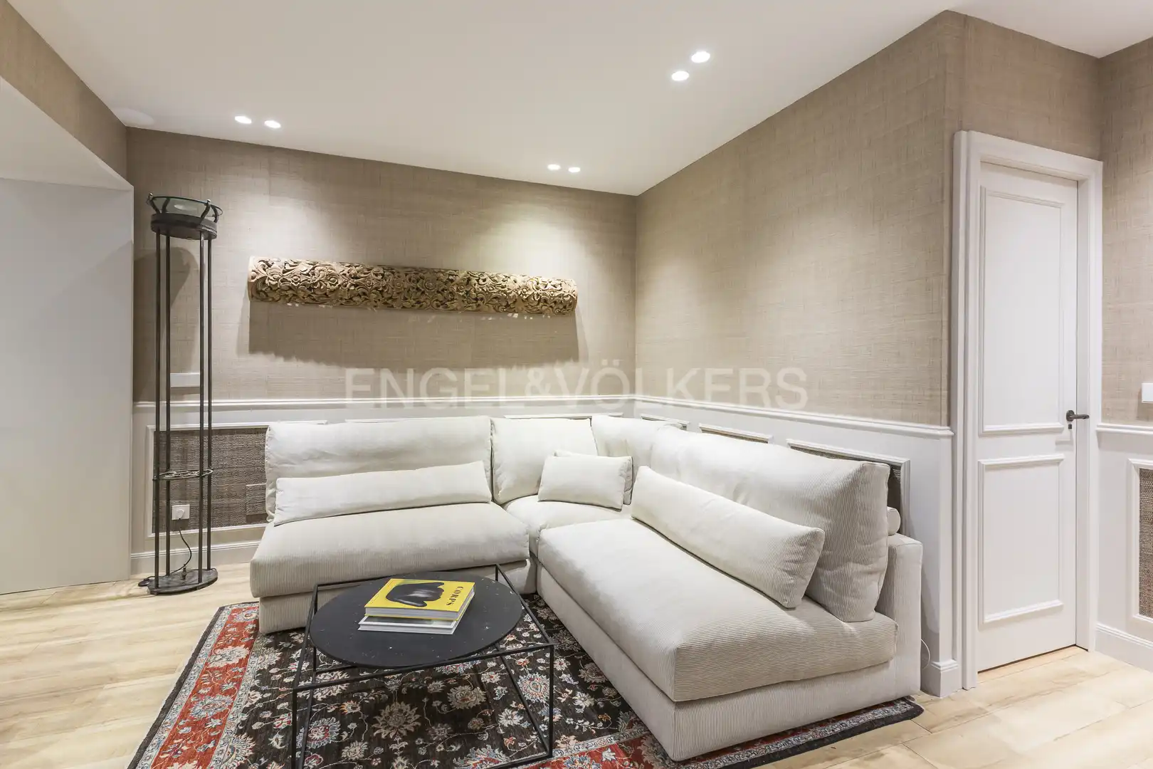 Living room of Flat for rent in Madrid  with Air Conditioner, Heating and Terrace
