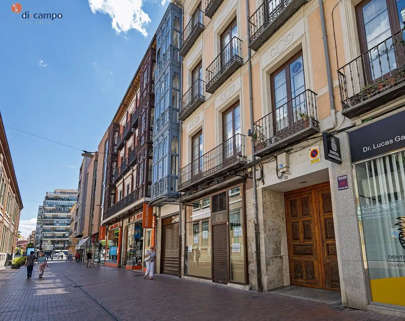 Vista exterior de Pis en venda en Valladolid amb Calefacció