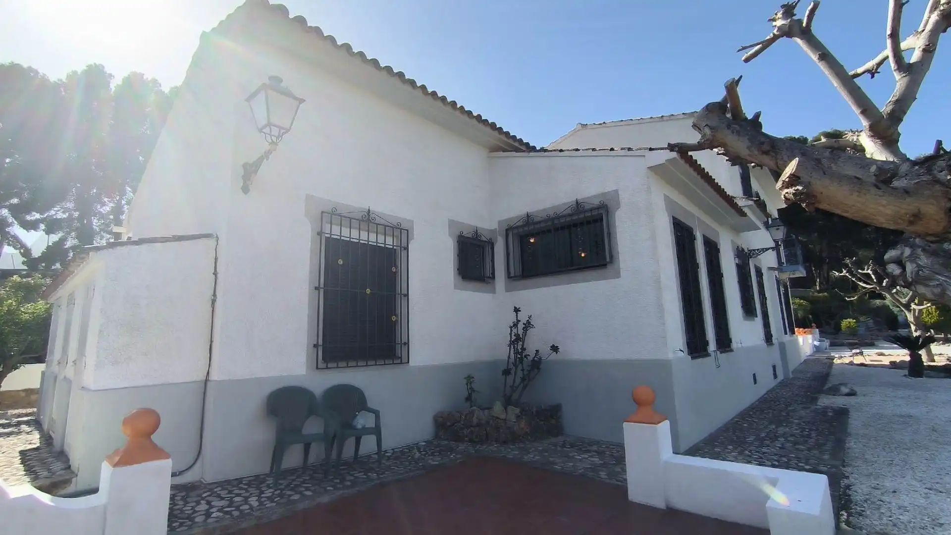 Exterior view of Houses for sale in El Castell de Guadalest  with Air Conditioner, Heating and Terrace