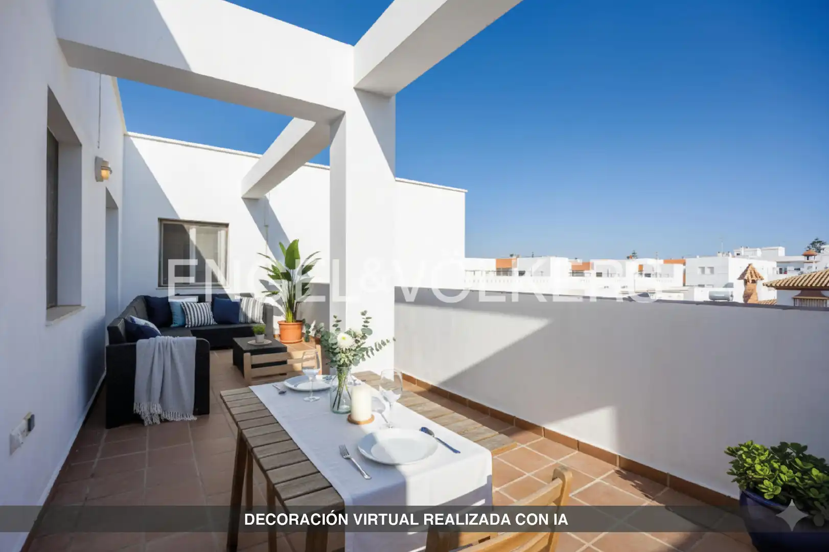 Terrace of Attic for sale in Conil de la Frontera  with Air Conditioner, Heating and Terrace