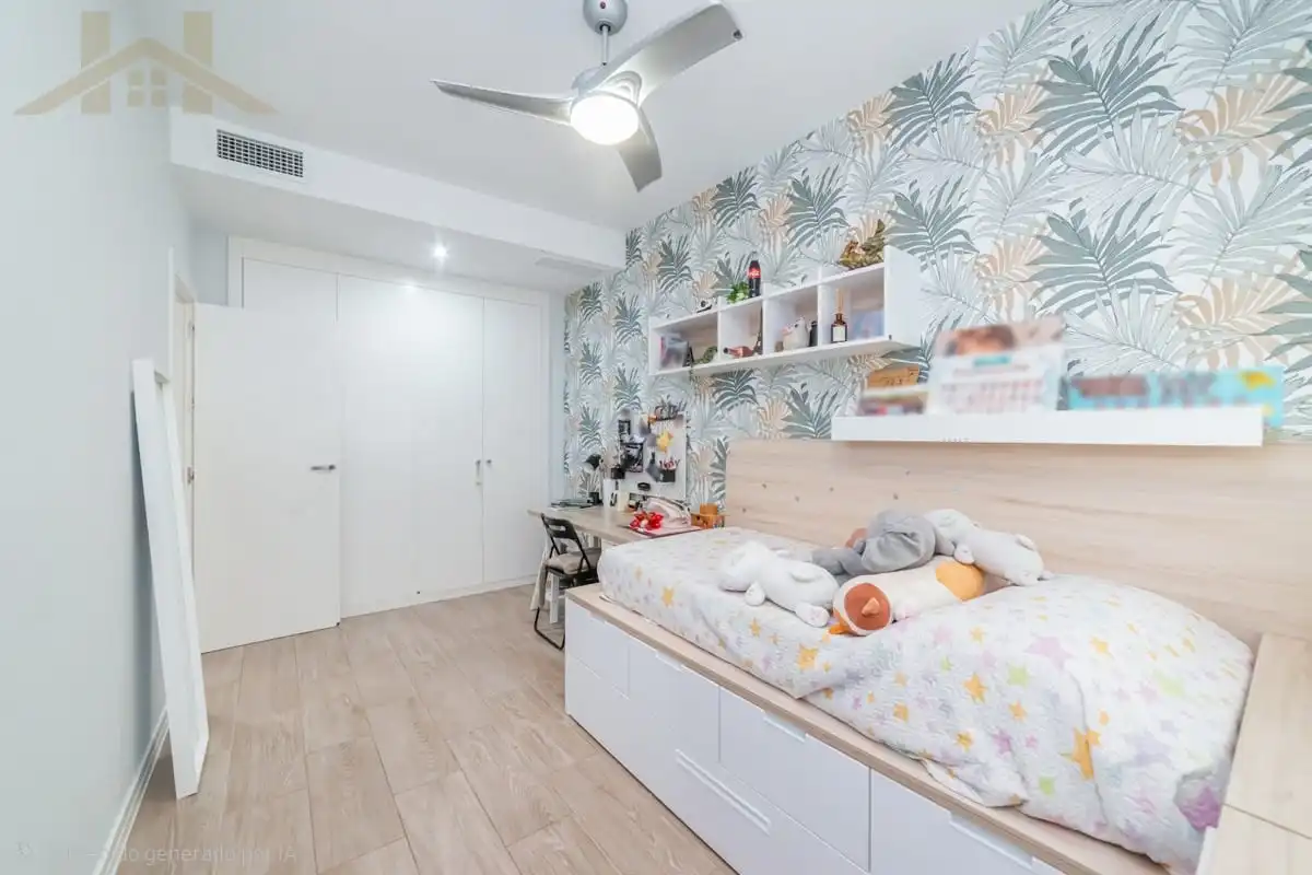 Habitación de Casa adosada en venta en Rivas-Vaciamadrid con Aire acondicionado, Calefacción y Jardín privado