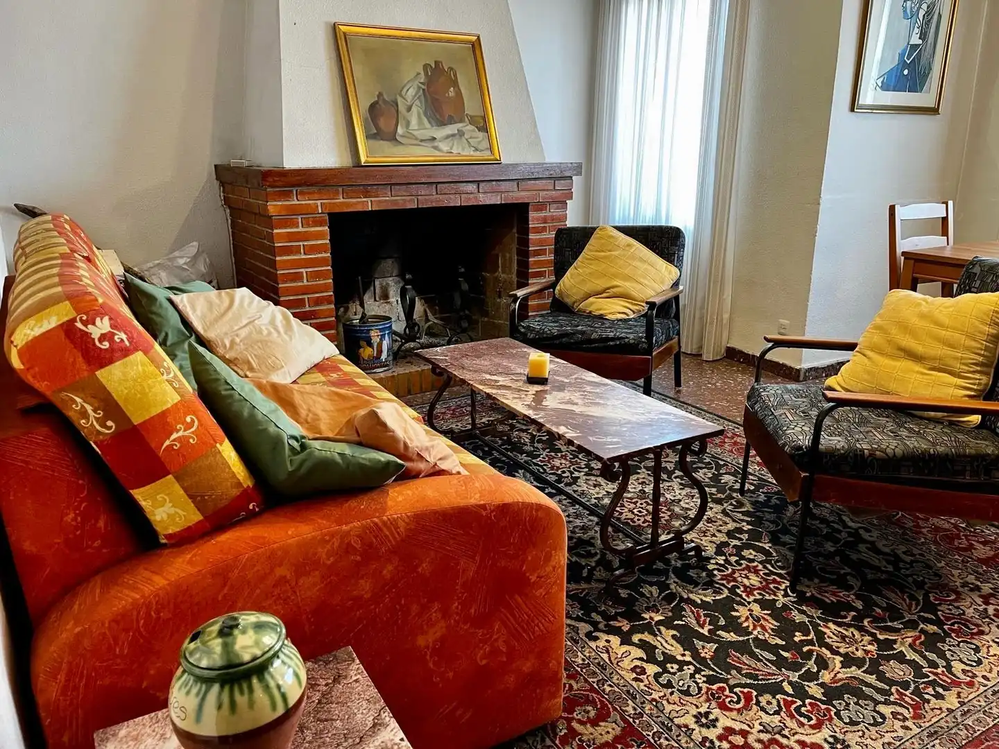 Living room of Flat for sale in Rascafría  with Heating, Terrace and Storage room