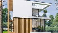 Vista exterior de Casa o xalet en venda en Caldes de Malavella amb Jardí privat