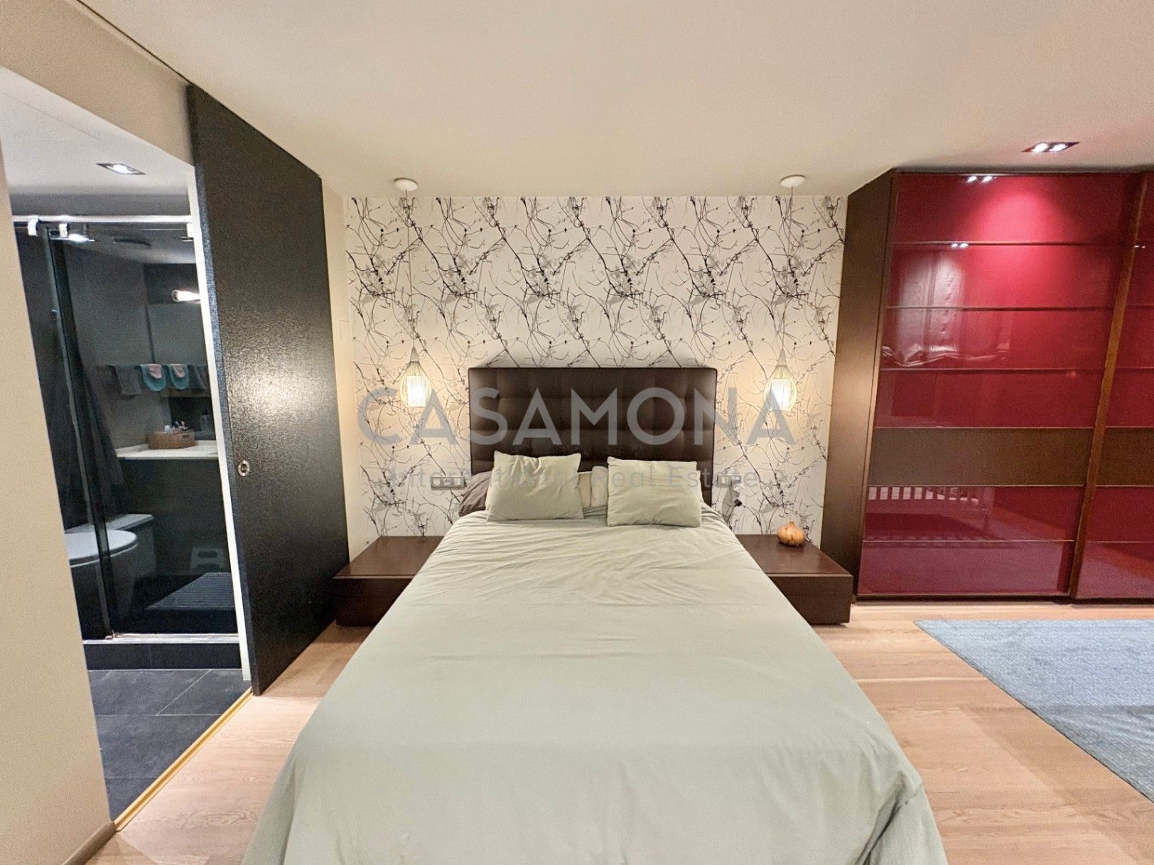 Dormitori de Apartament en venda en  Barcelona Capital amb Aire condicionat, Calefacció i Balcó