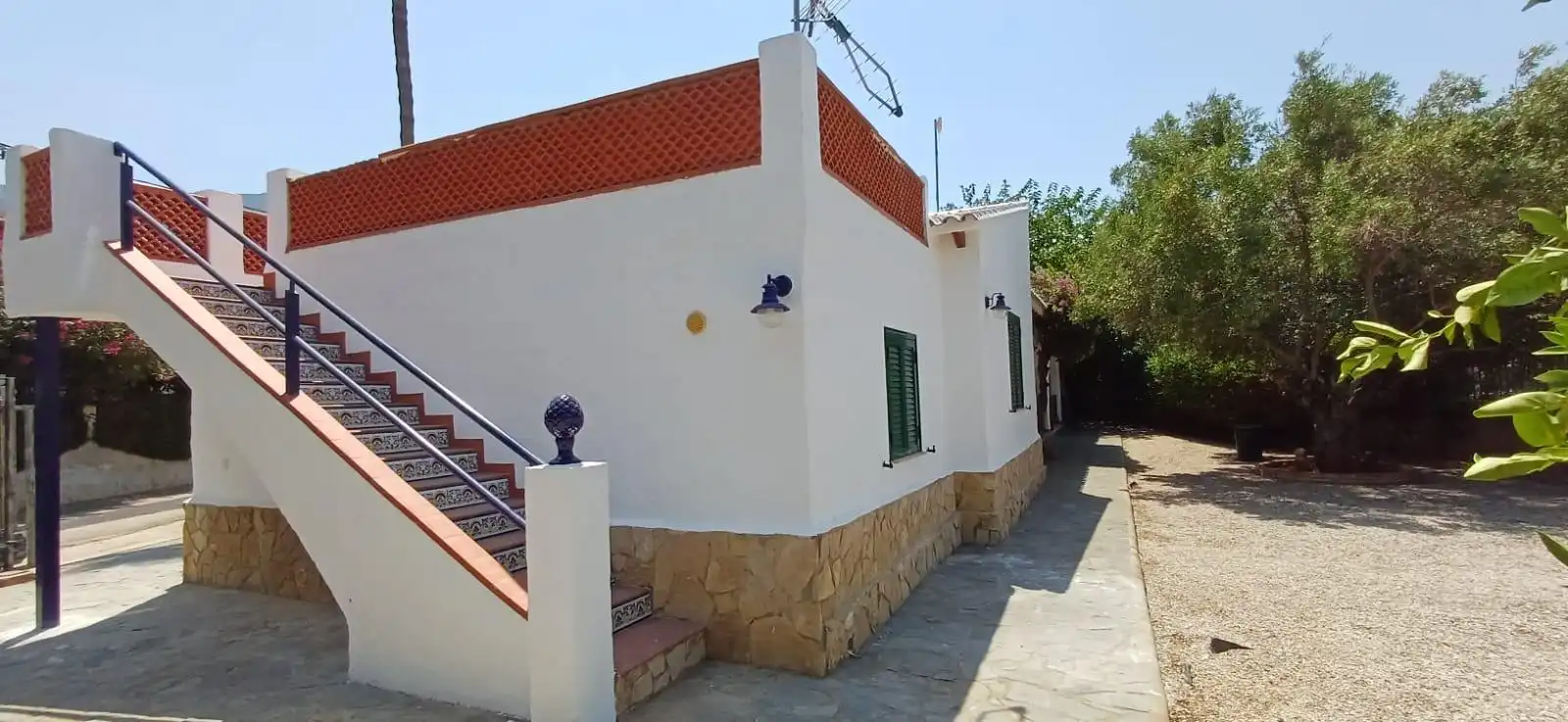 Exterior view of Houses for rent in Dénia  with Air Conditioner, Heating and Private garden