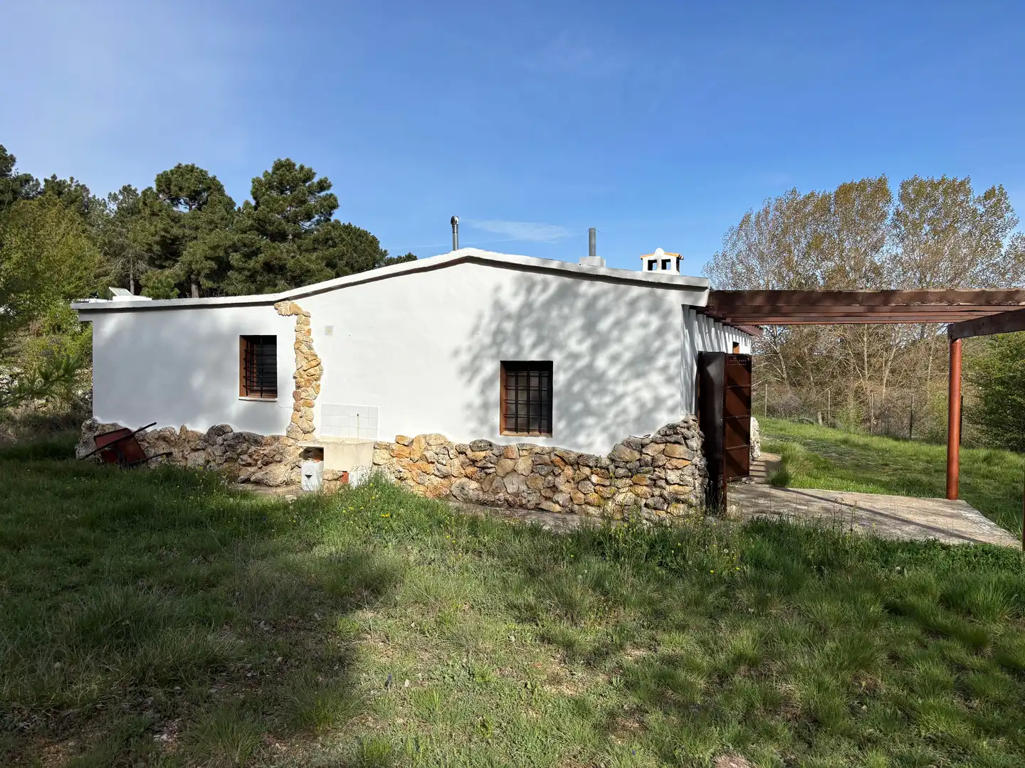 Vista exterior de Finca rústica en venta en Confrides con Jardín privado