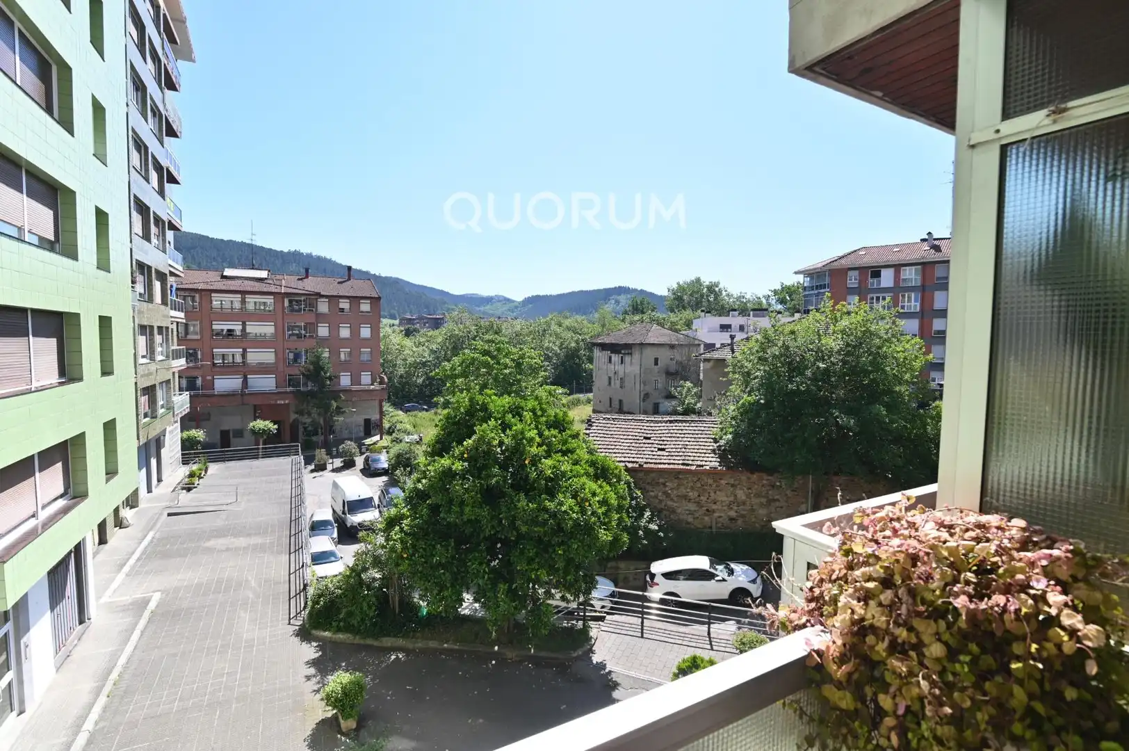 Terrace of Flat for sale in Usansolo  with Heating, Terrace and Storage room