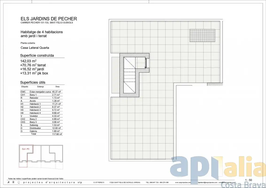 Casa adosada en venta en Sant Feliu de Guíxols con Aire acondicionado, Calefacción y Jardín privado