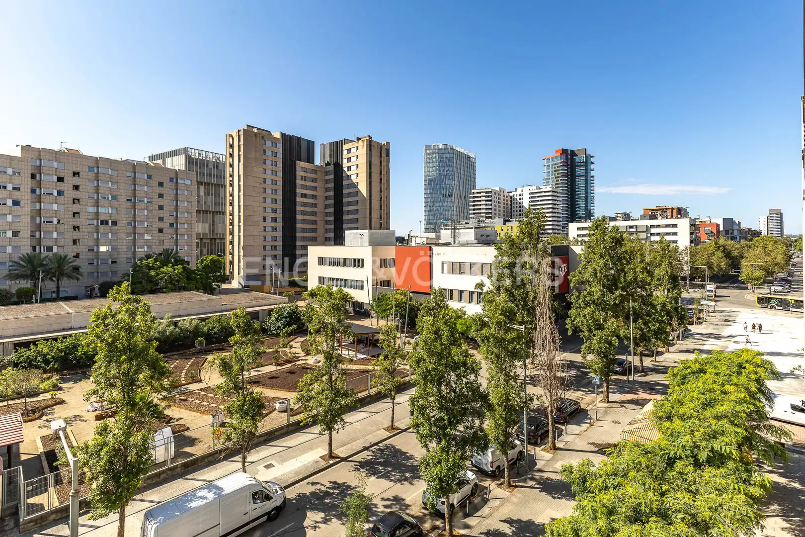 Exterior view of Flat for sale in Sant Adrià de Besòs  with Air Conditioner, Heating and Parquet flooring