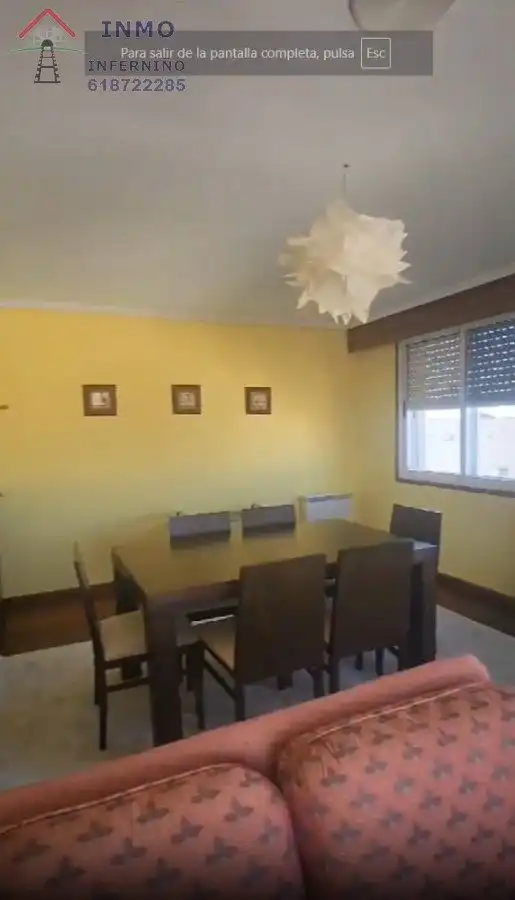 Comedor de Piso de alquiler en Ferrol con Trastero, Horno y Lavadora