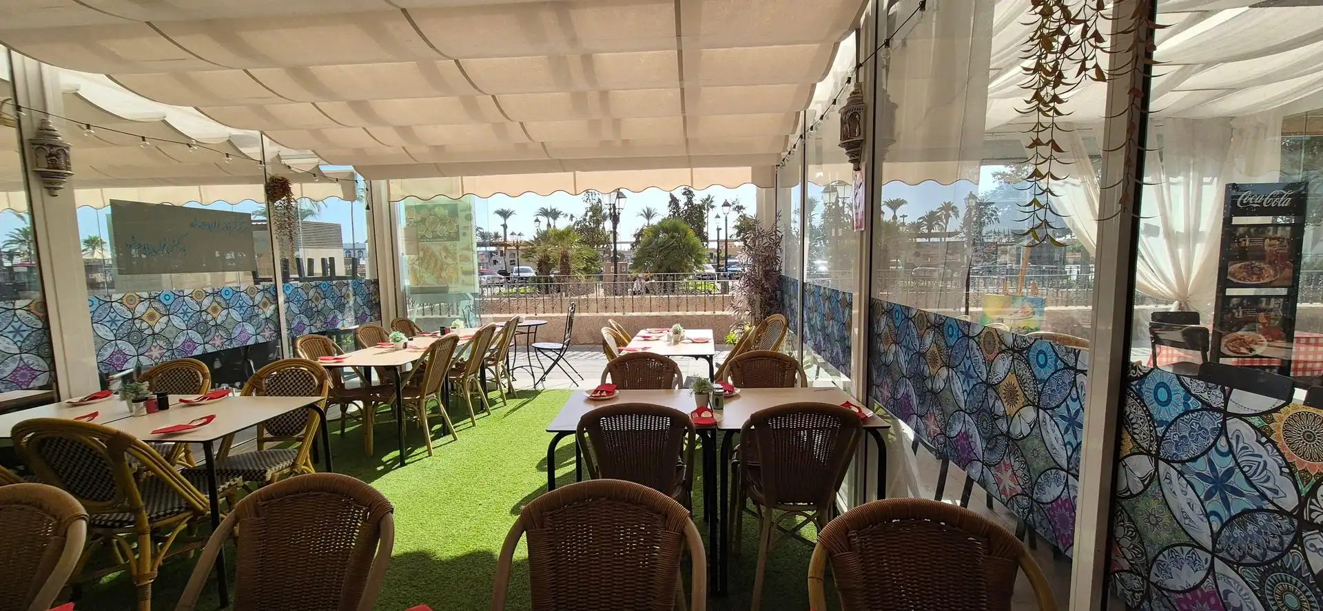 Terraza de Local en traspaso en Fuengirola con Aire acondicionado y Alarma